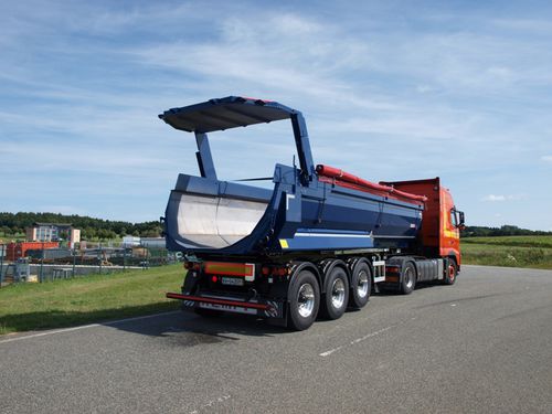 Трехосный прицеп - Fahrzeugbau KEMPF GmbH - сельскохозяйственный