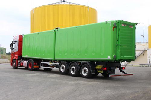 Транспортный грузовик - SKM AK Bio-Liner - Fahrzeugbau KEMPF GmbH - трехосный