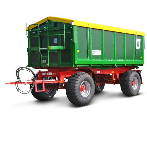 Прицеп-самосвал - HKD 302-S - Peter Kröger GmbH - опрокидной / двухосный / сельскохозяйственный