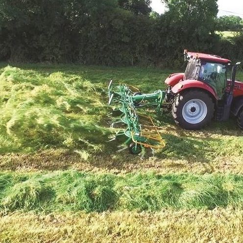 Сеноворошилка для установки на трактор - Tedd-Air series - MALONE FARM MACHINERY