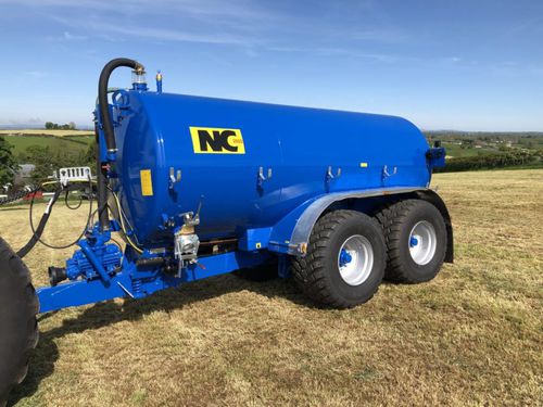 Тандемная цистерна для внесения навозной жижи - NC Engineering Ltd. - вакуумная / прицепная