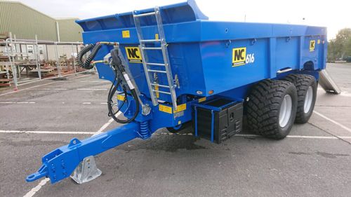 Прицеп-самосвал - 600 Series  - NC Engineering Ltd. - тандемный / сельскохозяйственный / 10 тонн