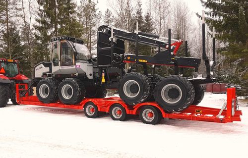 Прицеп-платформа - TRACTOR TOW - NC Engineering Ltd. - навесной / трехосный / лесохозяйственный