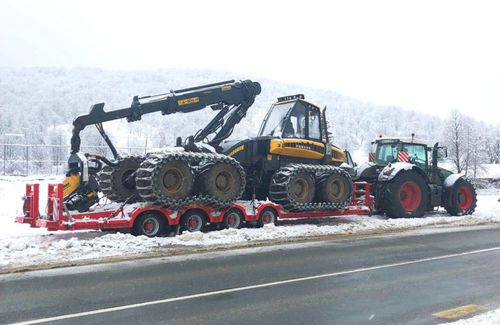 Прицеп-платформа - TRACTOR TOW - NC Engineering Ltd. - навесной / трехосный / сельскохозяйственный