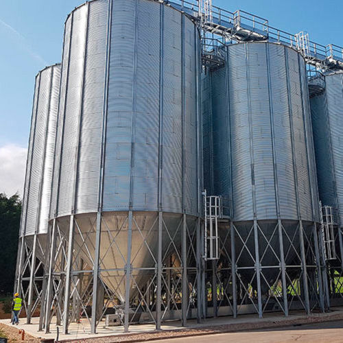 Зернохранилище с вибрирующим дном - PRADO SILOS - для злаковых / из металла / с бункером