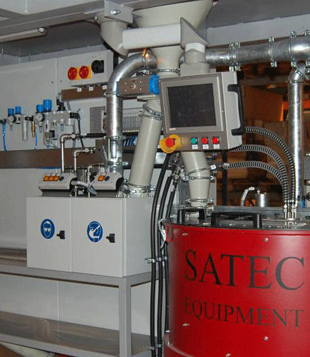 Автоматическая машина для обработки семян - Satec Equipment GmbH - для нанесения покрытия / для нанесения пленки