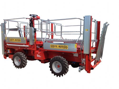Тележка для сбора урожая для фруктового сада - BINS2 - Corbins Agricultural Technology - самоходная / регулируемая по высоте