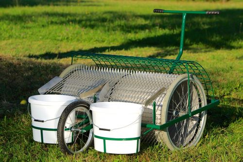 Уборочная машина для фруктов - 1100M - Huemer Obsterntetechnik - толкаемого типа