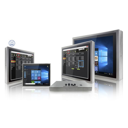 Сенсорный монитор - IP69K Stainless PPC and Display - Winmate Inc. - LCD / герметичный / для ветеринарной эхографии
