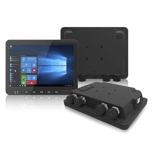 Встроенный компьютер с сенсорным экраном - FM07 Vehicle Mount Computer - Winmate Inc. - компактный