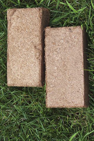 Субстрат растений кокосовый торф - Briquettes 650 - RAJARANI IMPEX - блоки земли / компактный