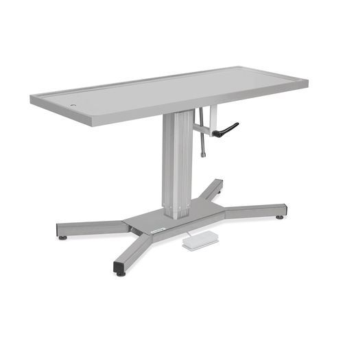 Ветеринарный операционный стол с электрическим приводом - 6020120001 - Eickemeyer Veterinary Equipment Ltd - с гидравлическим приводом / прямоугольный / из нержавеющей стали