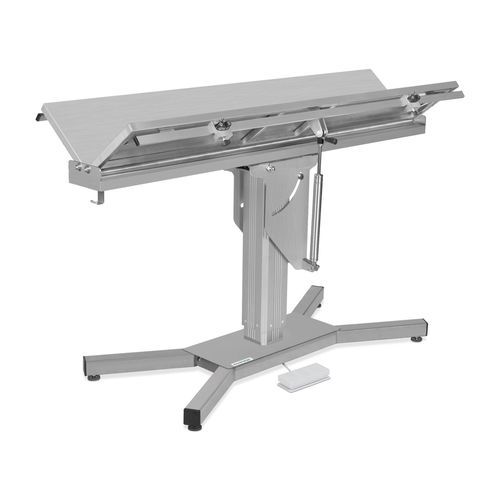 Ветеринарный операционный стол с электрическим приводом - 602060 - Eickemeyer Veterinary Equipment Ltd - прямоугольный / из нержавеющей стали