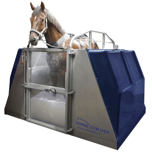 Спа для лошадей холодной водой - Horse Gym USA - с соленой водой / из нержавеющей стали