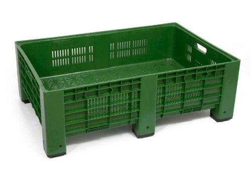 Ящичный поддон для овощей - 120X80X41 - Pentaplast - для фруктов / из пластика