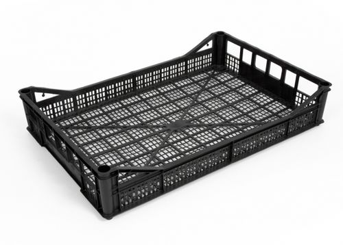 Бак для овощей - EUR10 60X40X10 - Pentaplast - для фруктов / из пластика / перфорированный