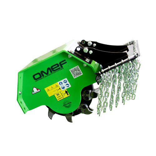 Измельчитель пней для экскаватора - FRS350 - OMEF-GROUP - с гидравлическим приводом