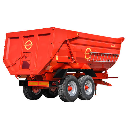 Прицеп-самосвал - B13VOC005001 - juscafresa s.a. - опрокидной / навесной / двухосный