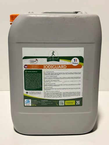 Антибактериальный раствор для очистки сосков - Iodiguard - dta farm - для коров / гигиена доения