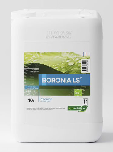 Удобрение с микроэлементами - BORONIA LS - agronutrition - борный концентрат / жидкость / корректор недостаточности