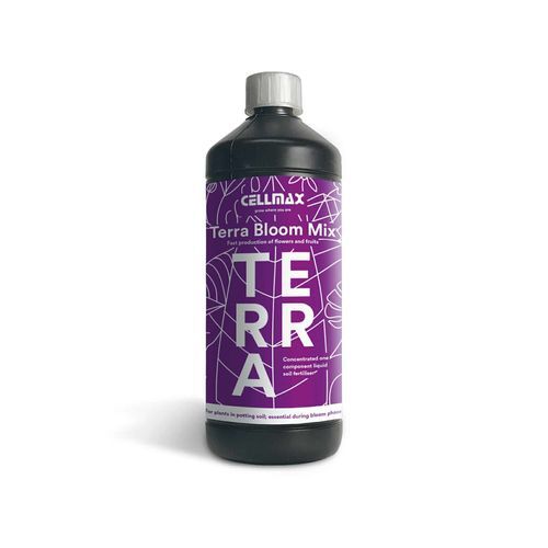Удобрение NPK - Terra Bloom Mix - cellmax - жидкость / для оптимизации темпов роста / для цветов