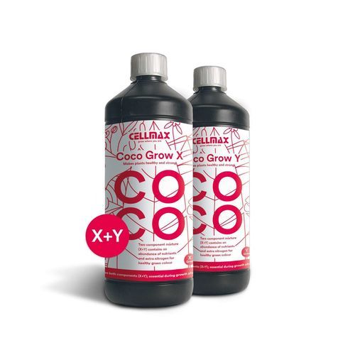 Органическое удобрение - Coco Grow X+Y - cellmax - NPK / с микроэлементами / Азот