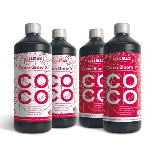 Органическое удобрение - Coco set #1 - cellmax - жидкость / для цветов / для фруктов