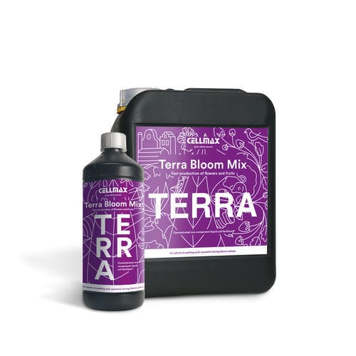 Минеральное удобрение - Terra Bloom Mix - Cellmax - NPK / жидкость / для улучшения ассимиляции удобрений