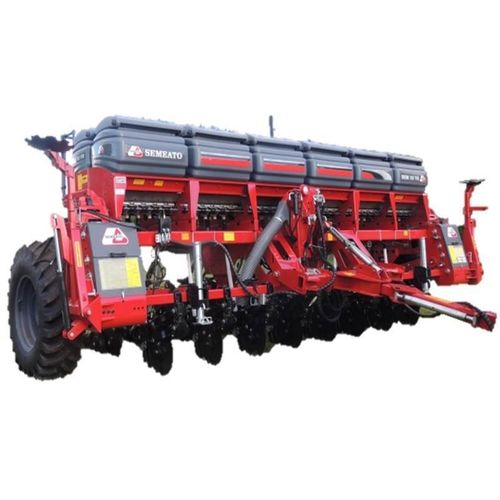 Линейная сеялка с бункером - SSM - serafinmachinery - дисковая / прицепная / с системой подачи удобрений
