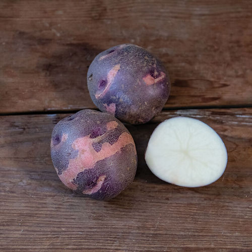 Ранний семена картофеля - Purple Viking - johnnyseeds - для потребления / устойчивый к синхитрию внутриживущему