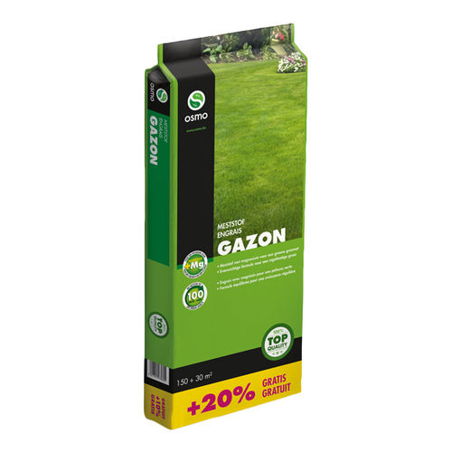 Органическое удобрение - GAZON - osmo - калий / богатое магнием / гранулированное