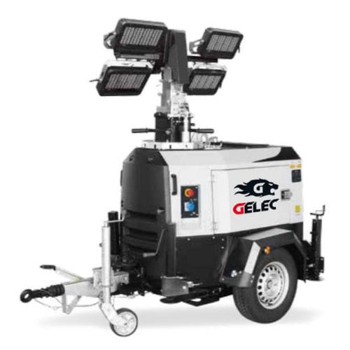 Электрогенератор для освещения - G-MAX 320 - Gelec - дизельный / монофазовый / мобильный