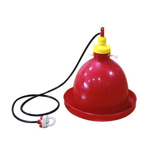 Водопойный желоб для домашней птицы - 100100100-400 - Shanghai Xishui Agriculture& Animal Husbandry Equipment Co.,Ltd - с защитным колпаком / из пластика / мультидоступ