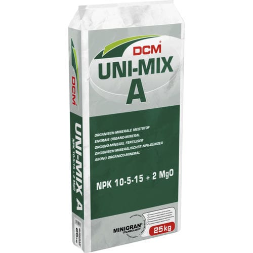 Органическое удобрение - UNI-MIX A - Dcm - NPK / богатое магнием / гранулированное