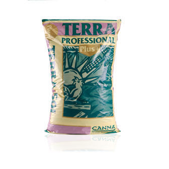 Субстрат растений сфагнум - Terra Professional Plus - Canna - почва для горшечных культур / в мешке / для аэрации грунта