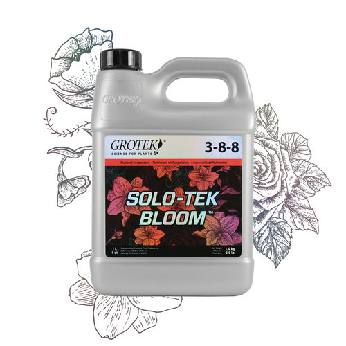 Органическое удобрение - SOLO-TEK BLOOM™ - grotek - с микроэлементами / NPK / жидкость