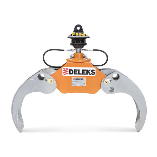 Бревнозахват для лесохозяйственных работ - DK-11C + GR-30 - DELEKS SRL - для подъемного крана
