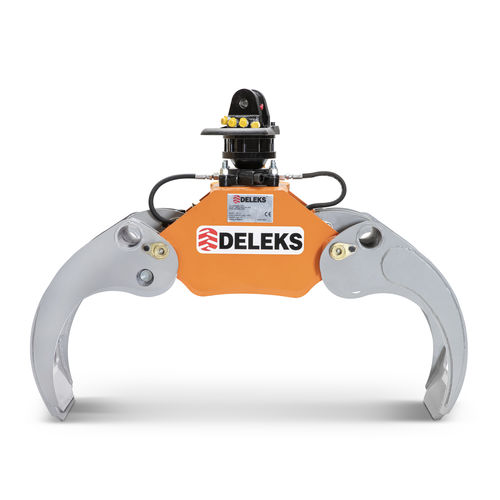 Бревнозахват для лесохозяйственных работ - DK-11C + GR-30F - DELEKS SRL - для подъемного крана