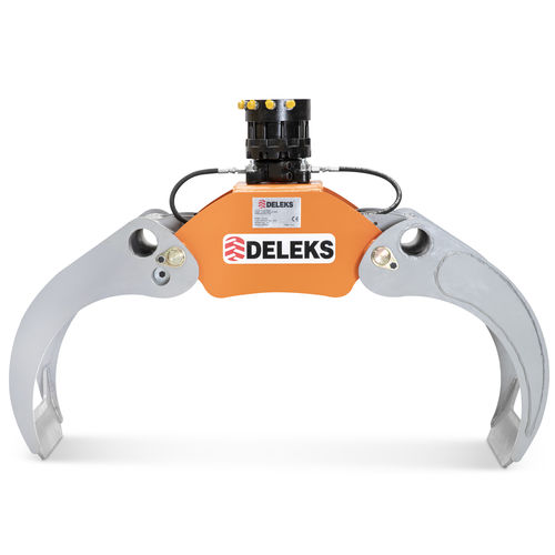 Бревнозахват для лесохозяйственных работ - DK-16 + GR-55FF - DELEKS SRL - для подъемного крана