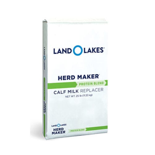 Заменитель молока для телят - LAND O LAKES® Herd Maker® - Purina Mills - в форме порошка / стимулировать аппетит