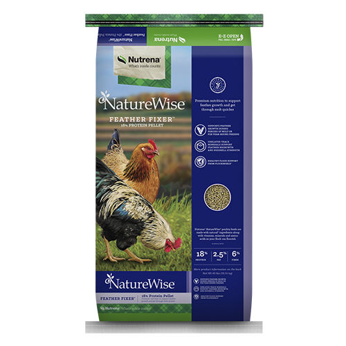 Кормовая добавка для животных - NatureWise Feather - nutrenaworld - для домашней птицы / минералы / витамины