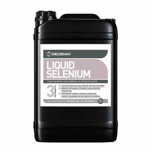 Кормовая добавка для животных - LIQUID SELENIUM ™ - deosan - для крупного рогатого скота / селен / натрия