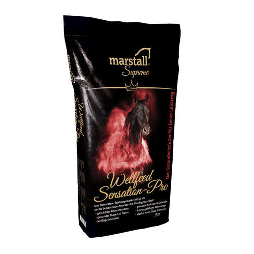 Кормовая добавка для животных - Wellfeed Sensation-Pro - Marstall - для лошадей / витамины / минералы