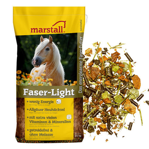 Кормовая добавка для животных - Faser-Light® - Marstall - для лошадей / витамины / минералы