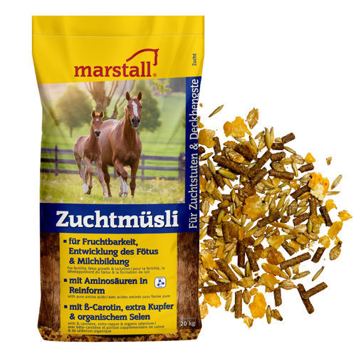 Кормовая добавка для животных - Zuchtmüsli - Marstall - для лошадей / витамины / минералы