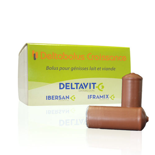 Болюс питание - DELTABOLUS™ CROISSANCE - deltavit - для крупного рогатого скота / для первотелки / для дойных коров