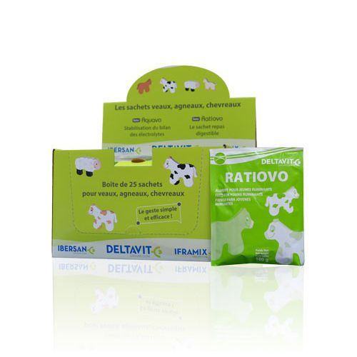 Заменитель молока для овец - DeltaRATIOVO - deltavit - для коз / для телят / в форме порошка