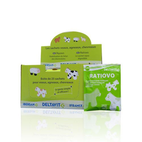 Заменитель молока для овец -  Delta RATIOVO - deltavit - для коз / для телят / в форме порошка