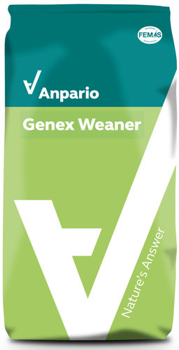 Пищевая присадка подкислитель - Genex Weaner - Anpario - активатор роста / для свинины / в форме порошка
