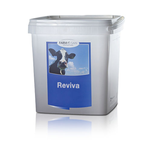Кормовая добавка для животных - Reviva - farm-o-san - для крупного рогатого скота / кальций / сухая